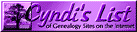 Cyndi's List of Genealogy Sites

 on the Internet